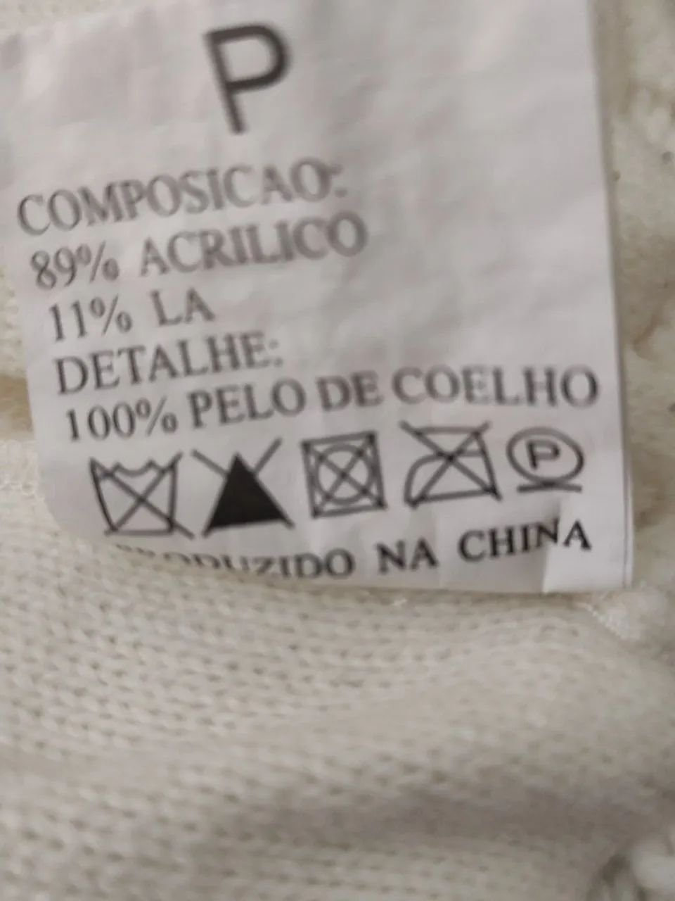 Colete branco de pele sintética - La Chocolé - Foto 4