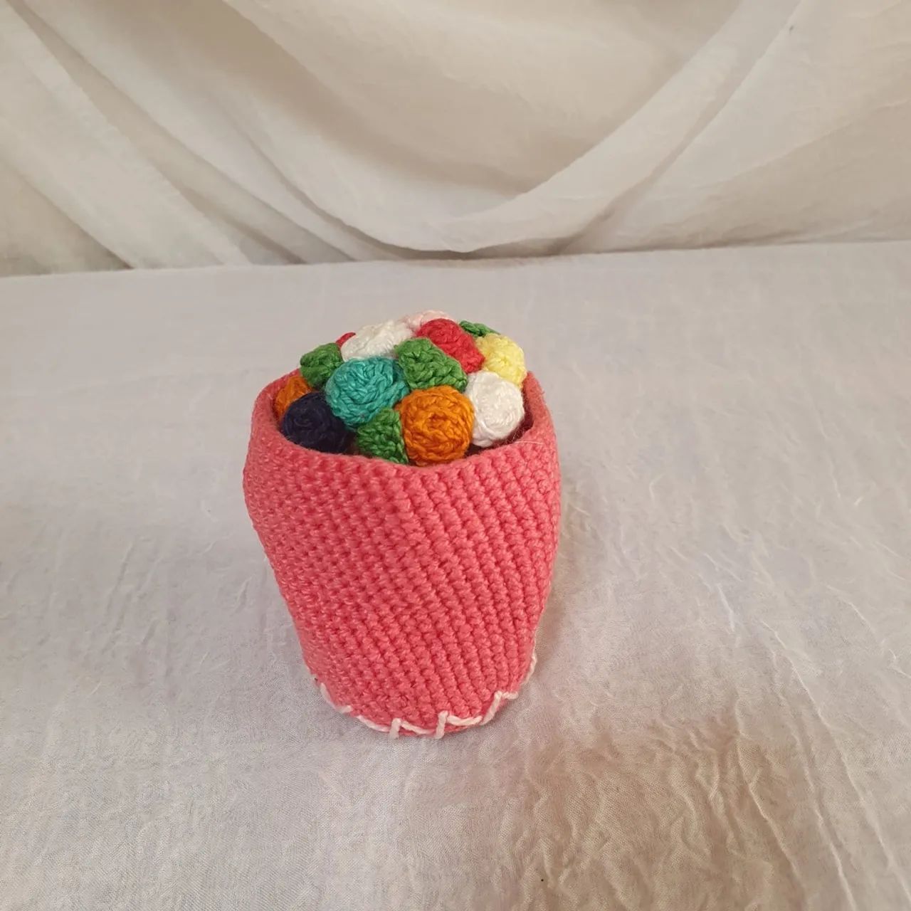 Boneca de crochê artesanal - Princesa - Foto 2