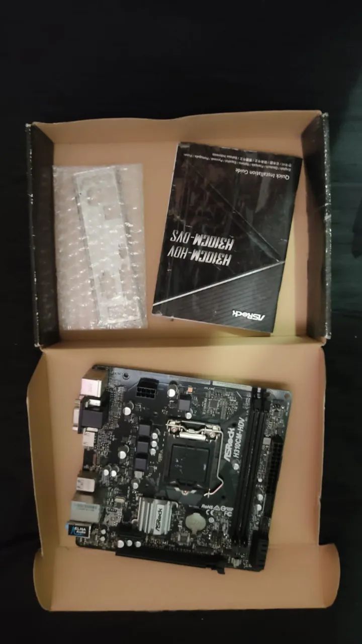 Asrock  H310M - HDV - Lga 1151 - 8ª e 9ª geração - Foto 5