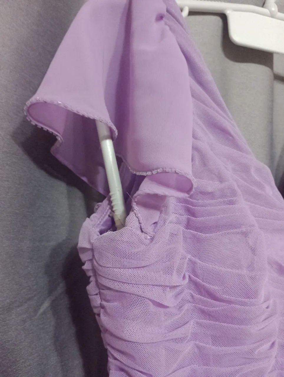 Vestido Lilás de festa - Foto 4