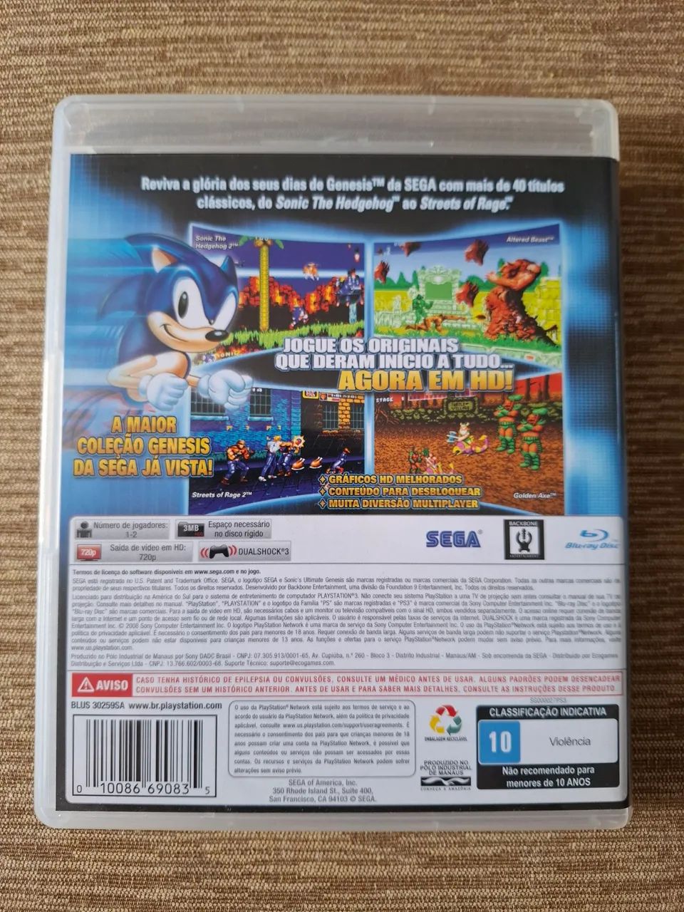 Jogo PS3 Sonic Ultimate Genesis Collection  - Foto 2