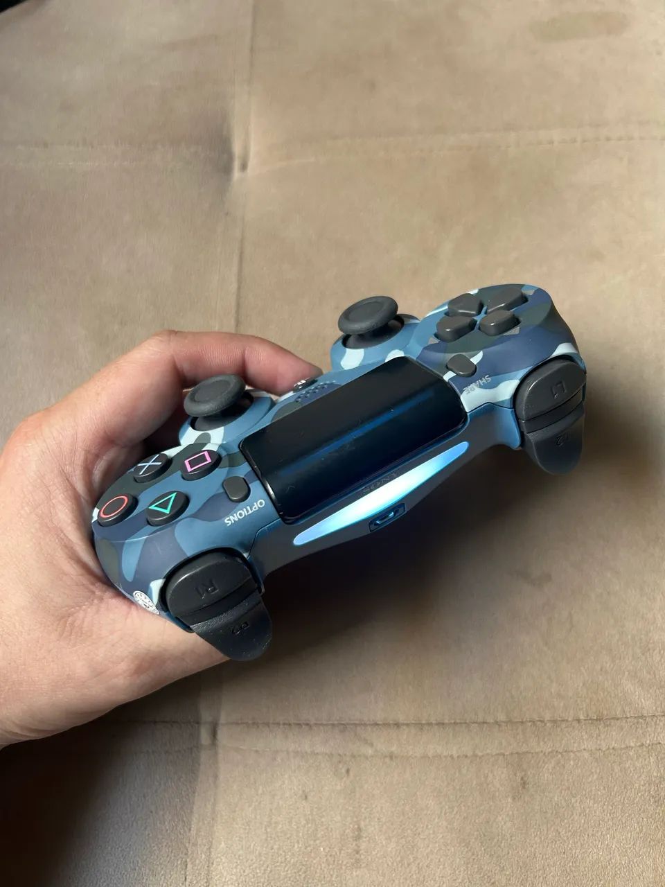 Camouflage Blue PS4 Controller64300201347843121