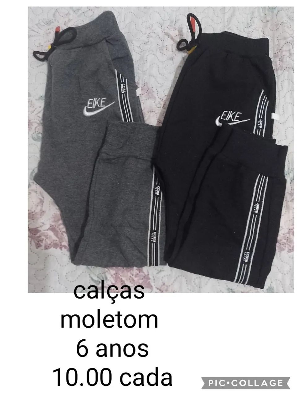 Calca Moletom Infantil tamanho e valores nas fotos - Foto 2