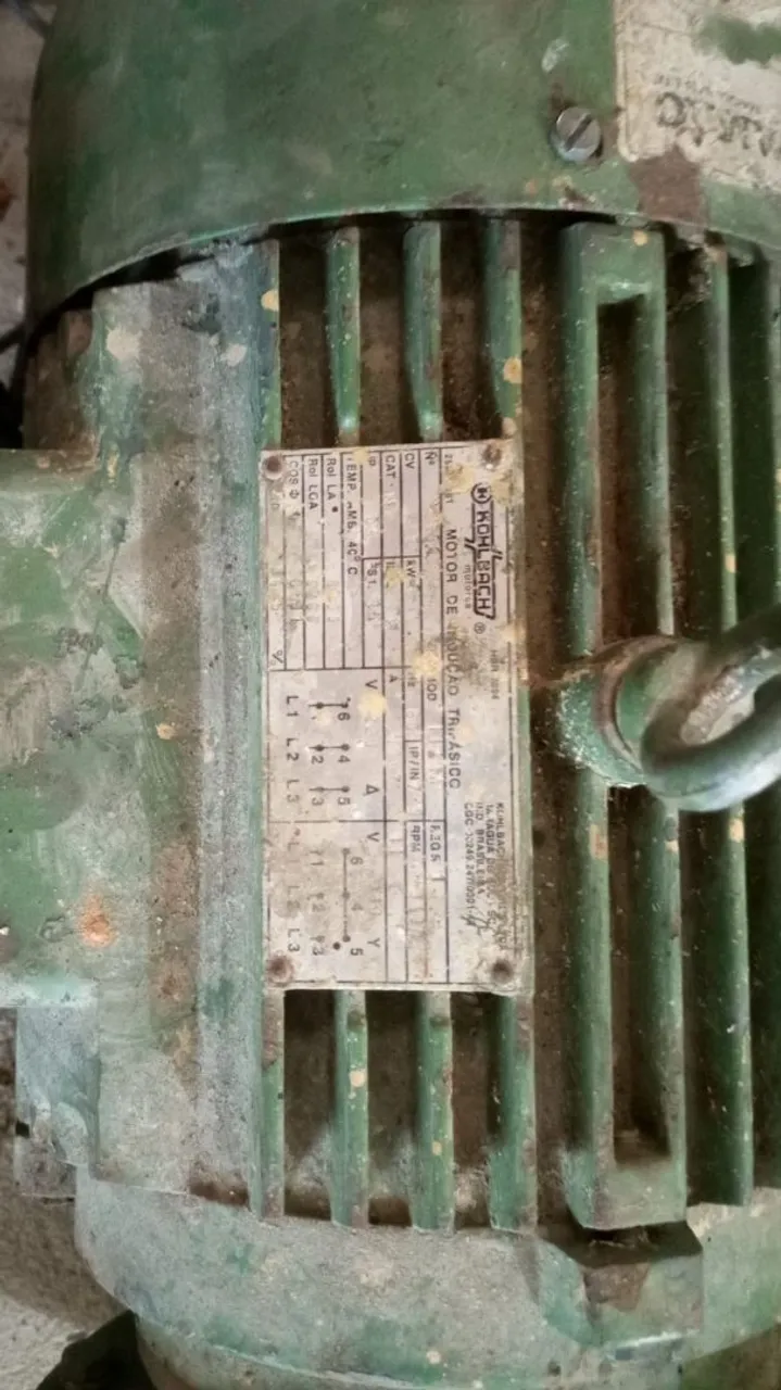 Motor Elétrico KOHLBACH Trifásico