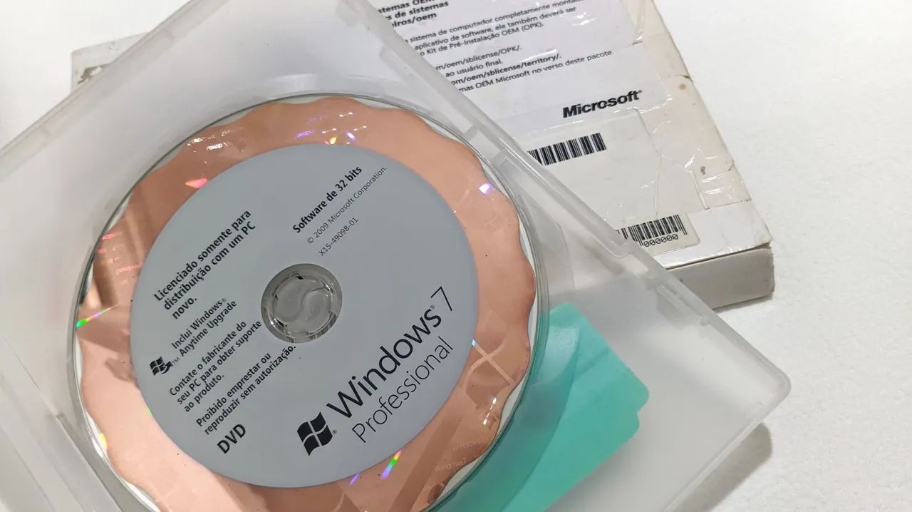 Windows 7 Professional - DVD Original