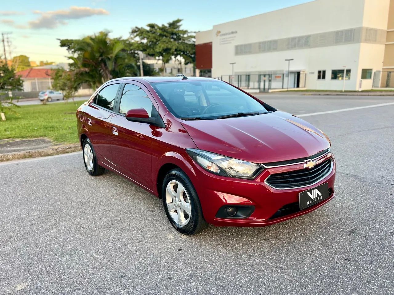 PRISMA SED. LT 1.4 8V FLEXPOWER 4P  VERMELHA 2018/2019 - Foto 4