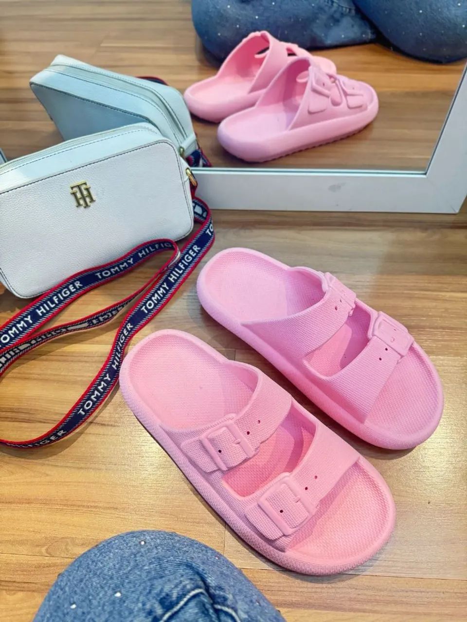 Sandálias papete Ivete. - Foto 2