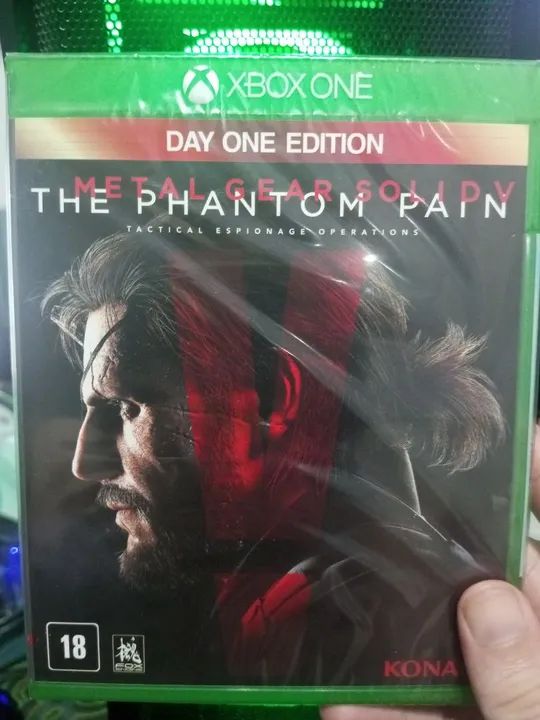 Metal Gear Solid V: The Phantom Pain jogo Xbox One series x game Day One Edition lacrado