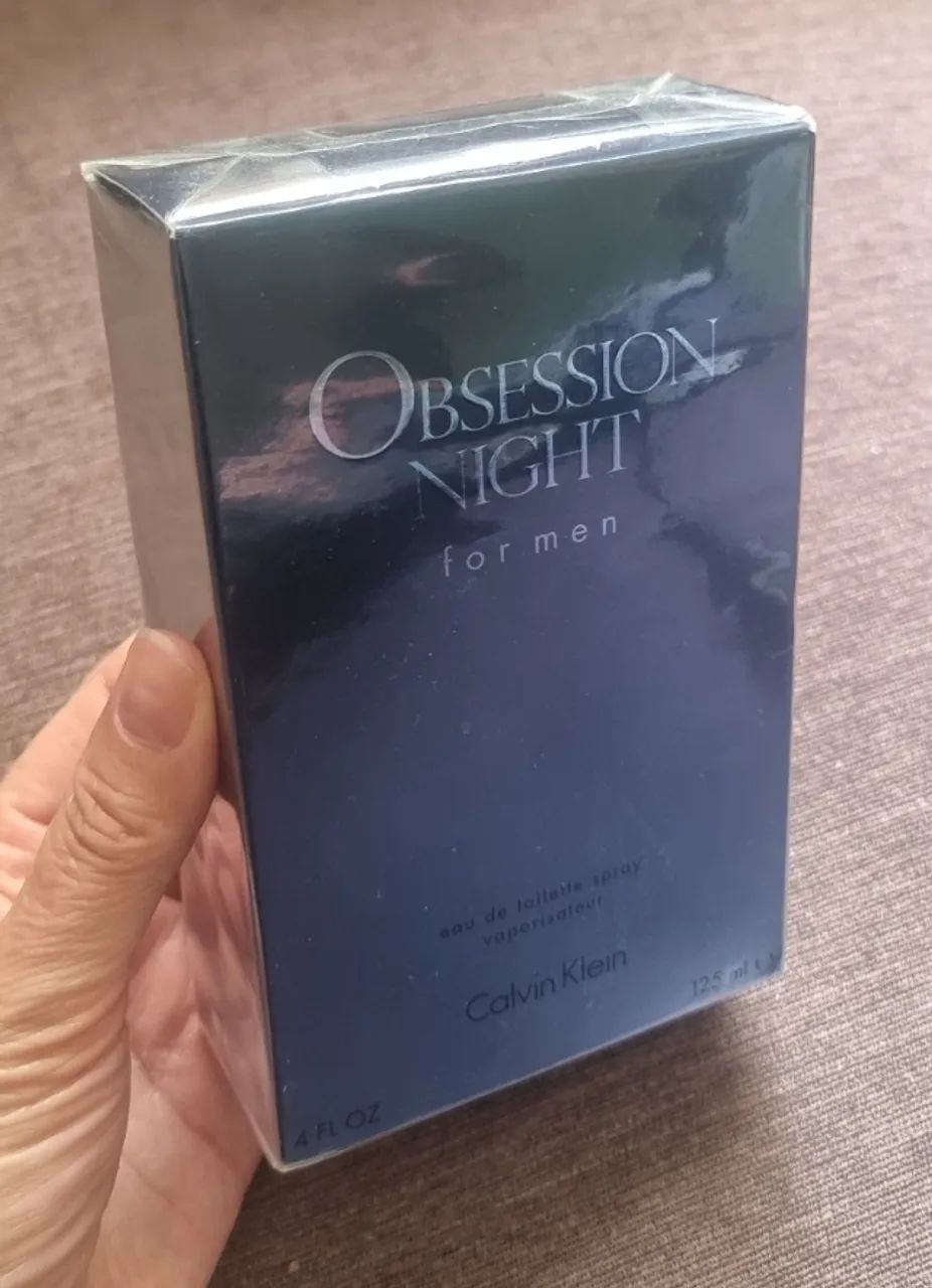 Perfume Obsession Night Masculino - Calvin Klein 125 mL - Novo - Foto 2