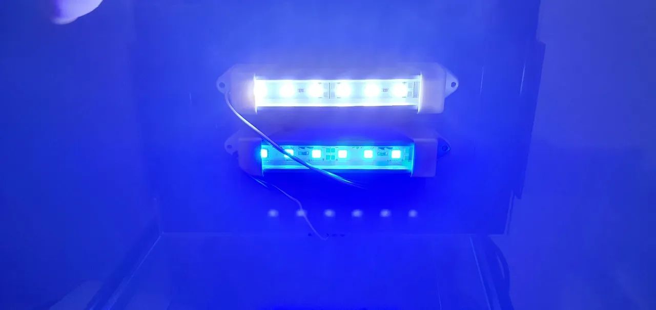 Aquário para peixe 10 litros com luminária de led, bomba, filtro, e enfeites - Foto 6