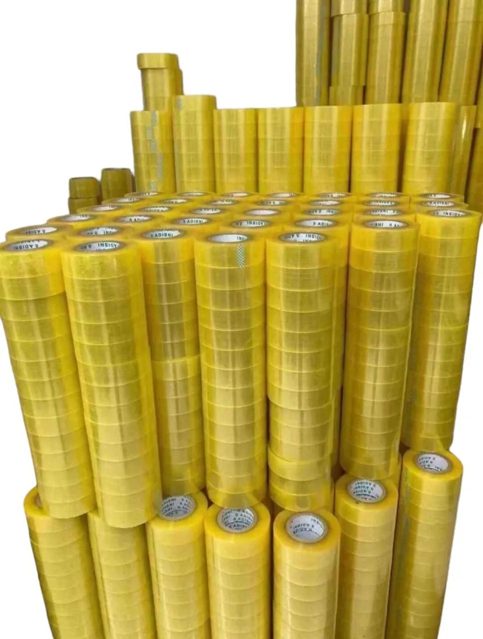 Fitas adesivas transparentes para embalagem - Pacote com várias unidades