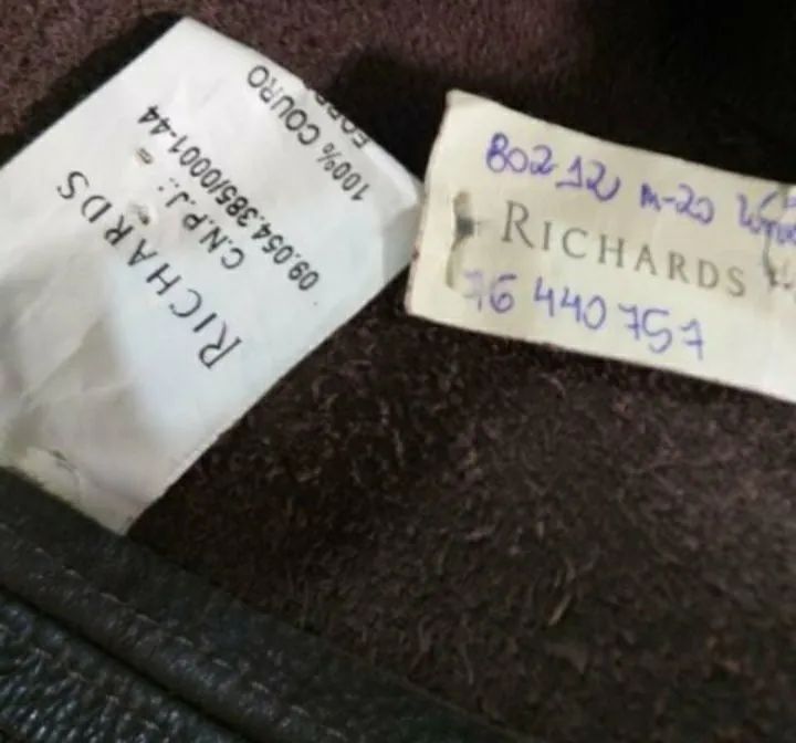 BOLSA GRANDE, DE TIRACOLO, EM COURO LEGÍTIMO 100%, MARCA RICHARDS. - Foto 4