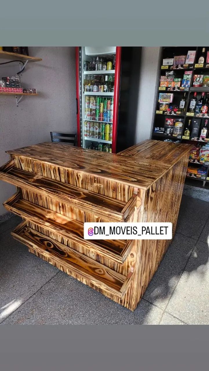 Balcão comercial pallet  - Foto 3