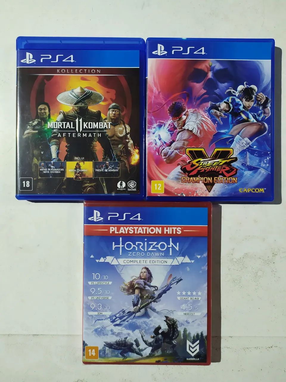 Jogos de PS4 - Mídia Física
