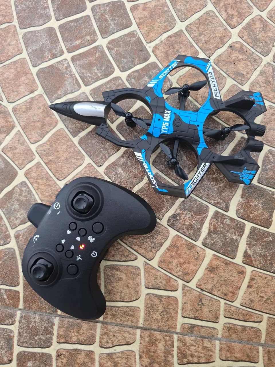 quadricóptero yp5 max - 1 bateria - novo - Foto 4