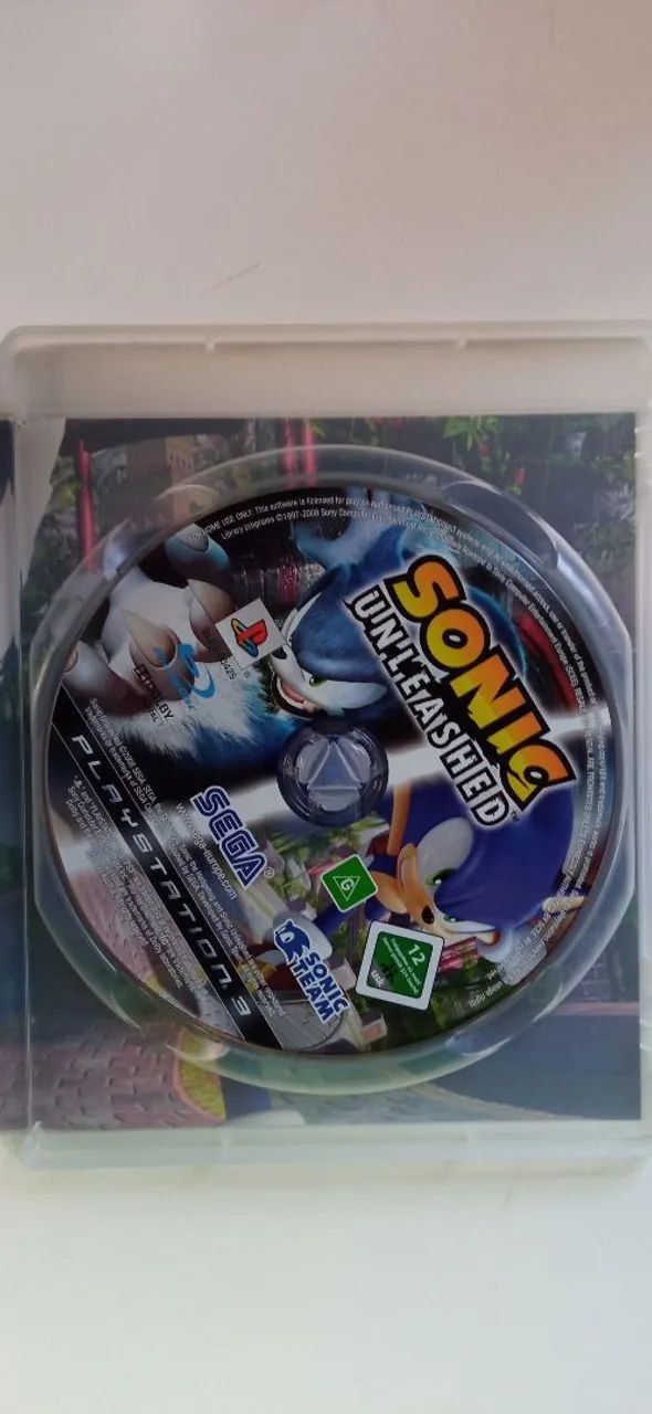 Jogo Sonic Unleashed Ps3 original usado fisico - Foto 3