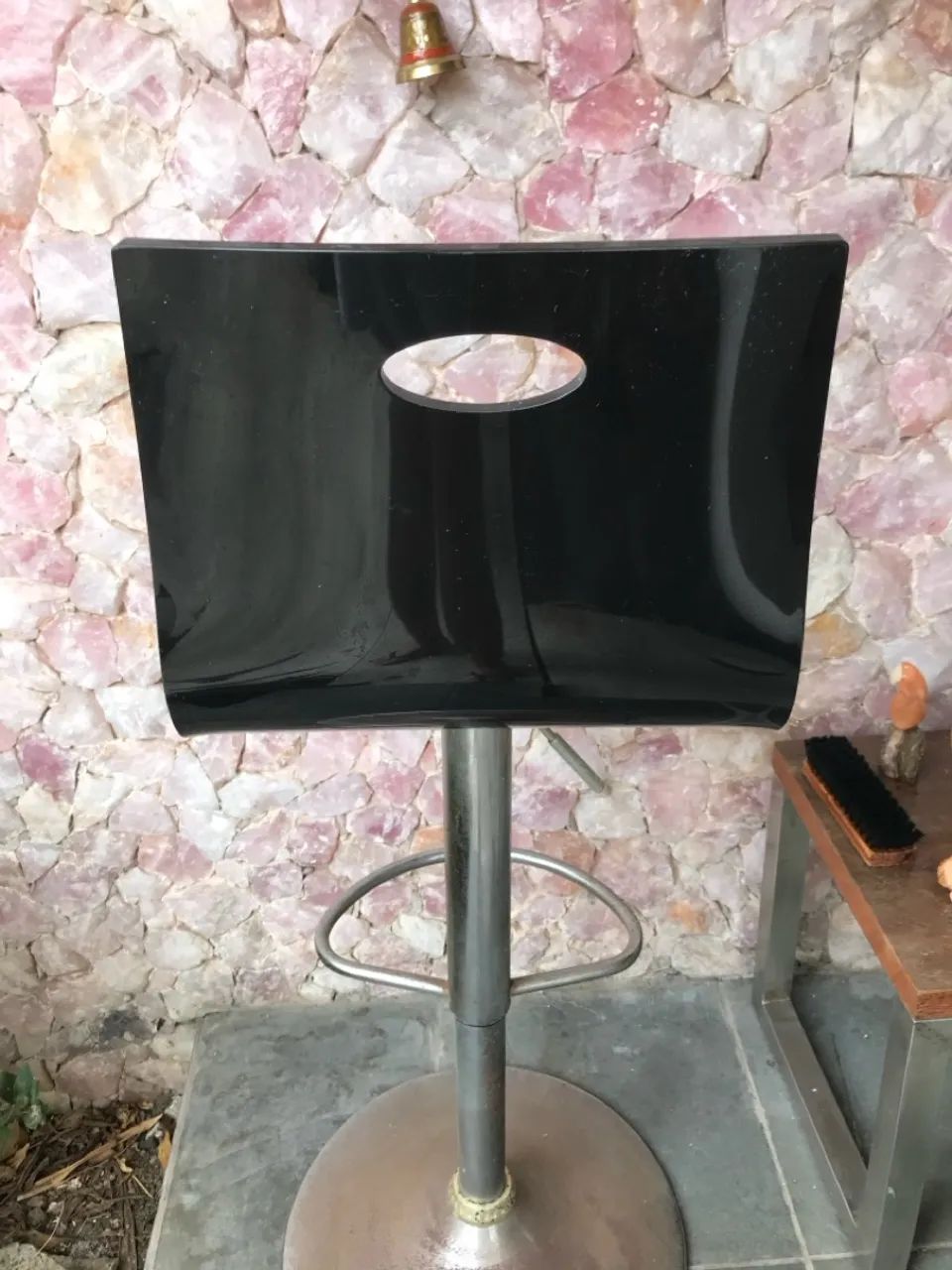 04 Banqueta Giratória Preta Moderna64374971606915122
