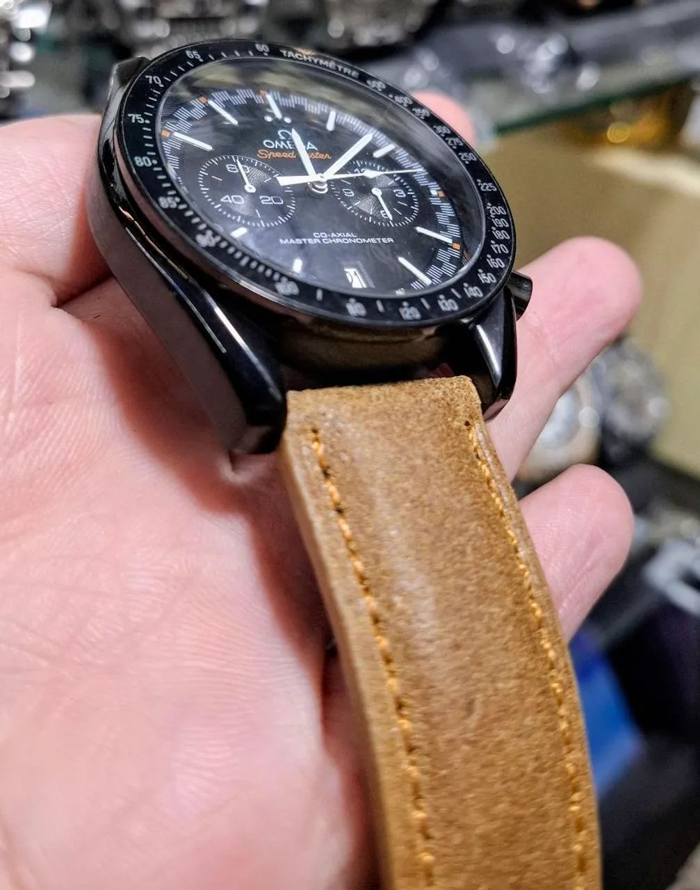 Relógio Omega Speedmaster Co-Axial Master Chronometer MULTIFUNCIONAL  - Foto 5