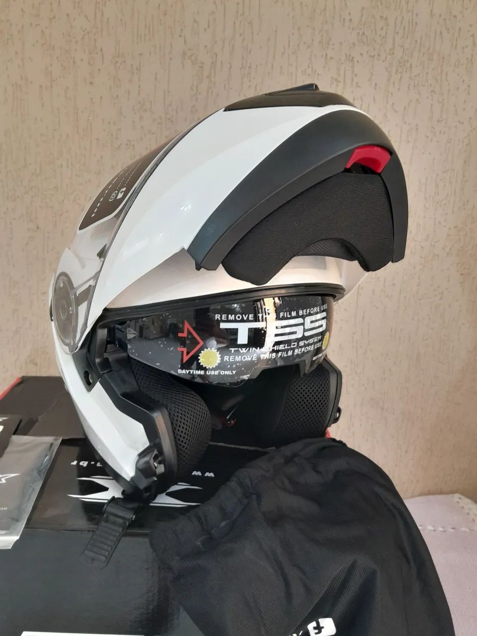 Capacete de moto Texx Gladiator tam 56