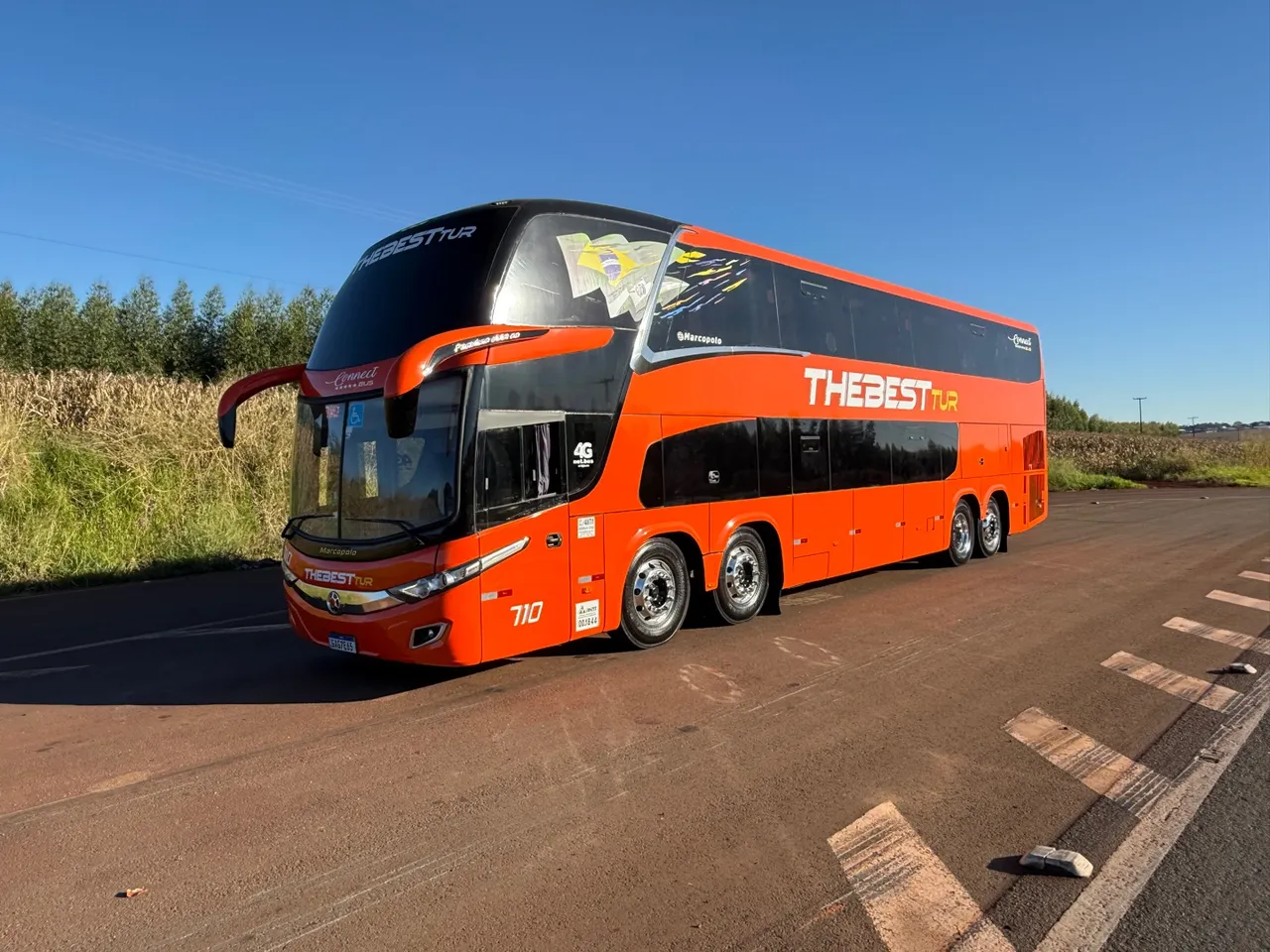 Dd Marcopolo Mercedes 0500 RSDD. Câmbio manual com retarde