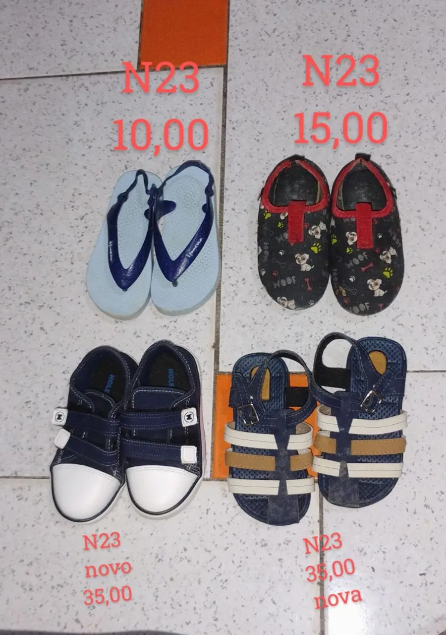 Sapato infantil