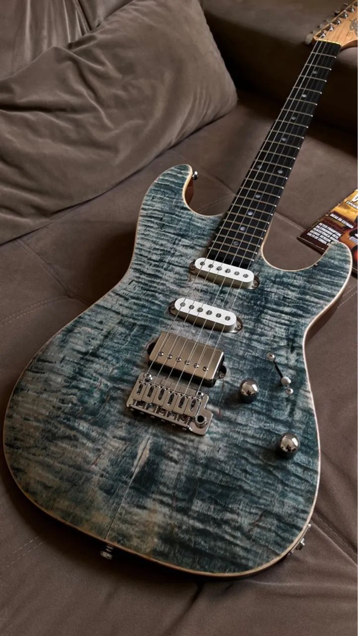 Guitarra SGT StratoCaster Deluxe Dimarzio - Foto 3