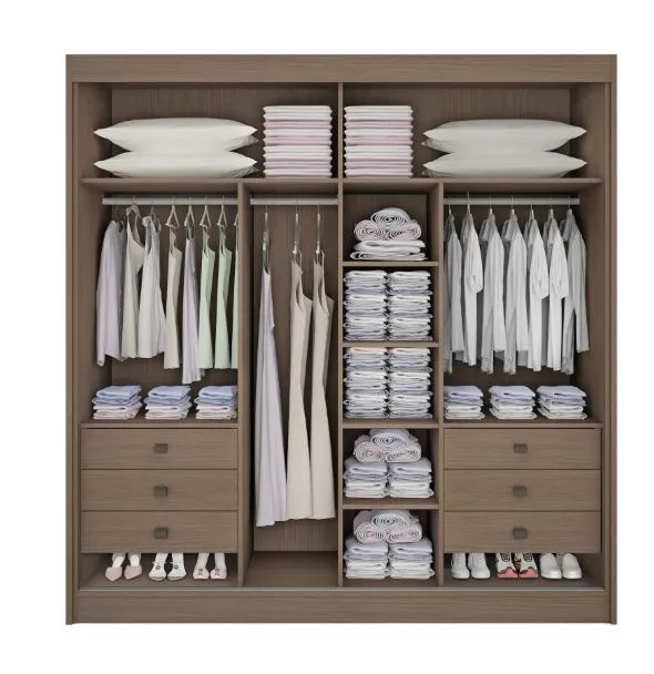 Guarda Roupa De Casal 100% MDF - Foto 2