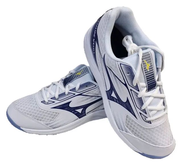 Tenis Mizuno Cyclone Speed 5 Quadras bco/azl