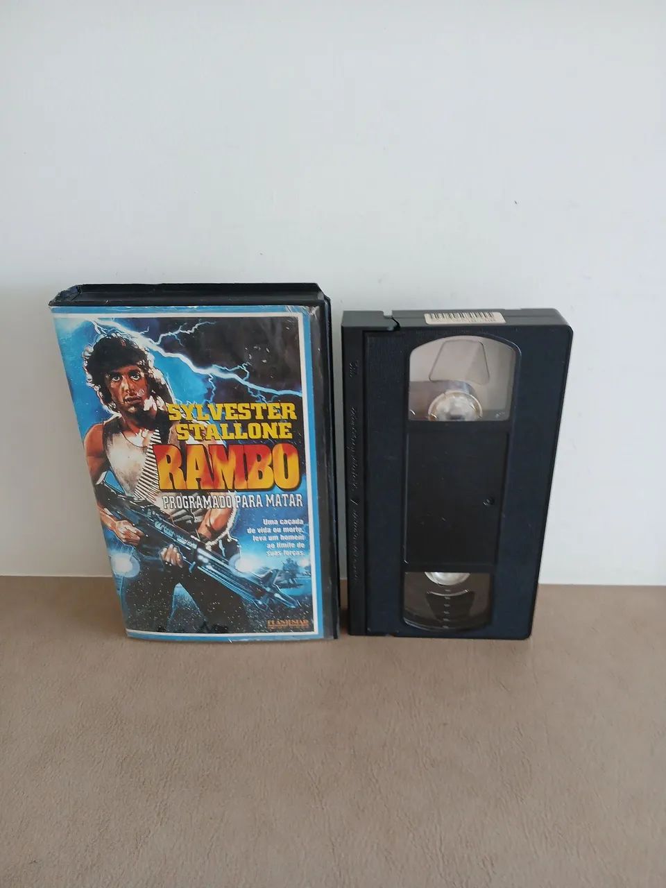 Fita VHS Rambo - Programado para Matar - Dublado - Rarissima 64289865012994120