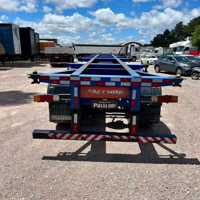 Carreta Bug Porta Conteiner Facchini 2018 Container C/ Pneus - Foto 6