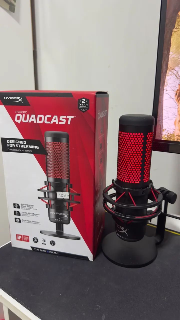 Microfone Hyperx Quadcast - Foto 2