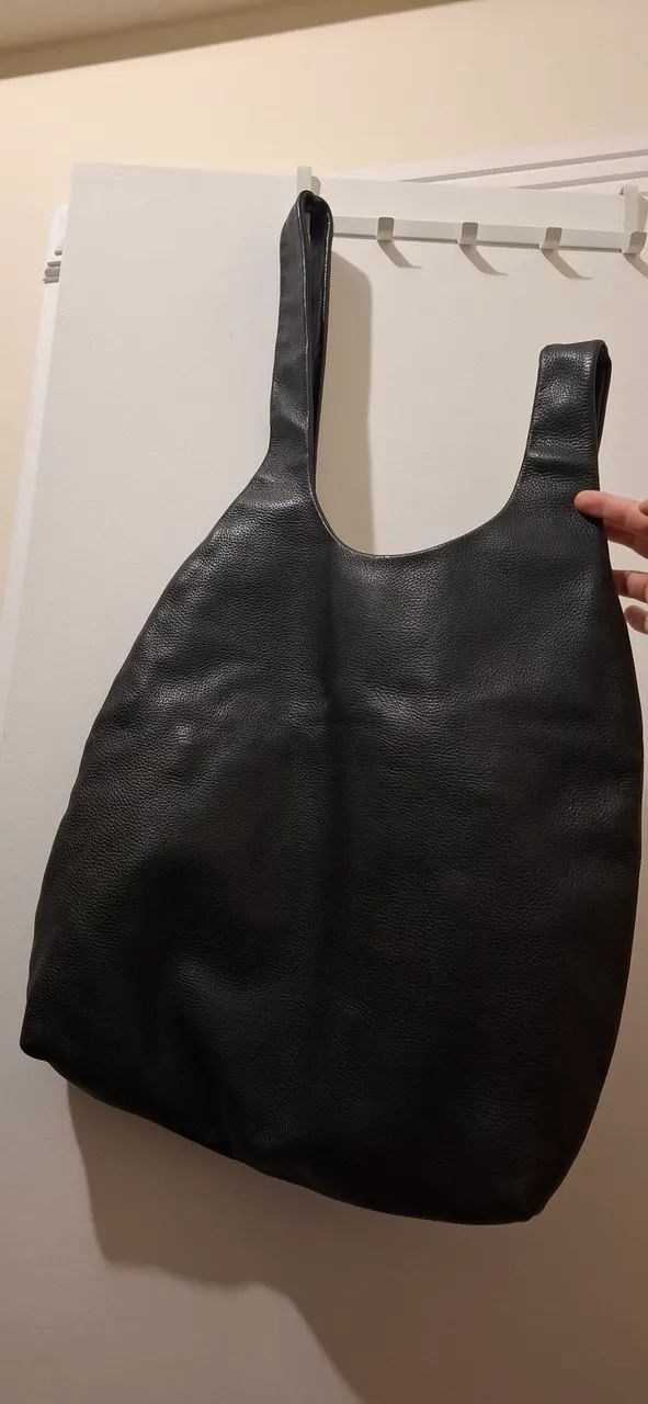 Bolsa Couro Preta - Foto 3