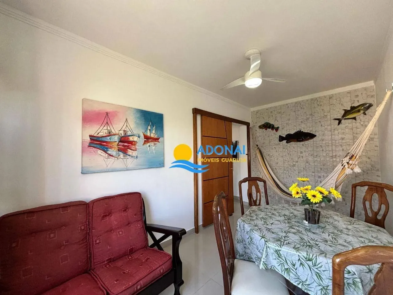 Apartamento com 1 dormitório à venda, 60 m² por R$ 360.000,00 - Vila Luis Antônio - Guaruj