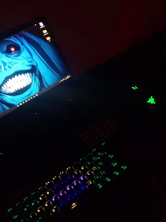 Mouse e teclado gamer - também vendo separado 