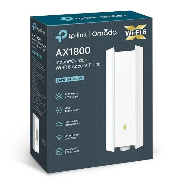 Access Point Wi-Fi 6 Ax1800 Eap610 Outdoor Smb - Foto 4