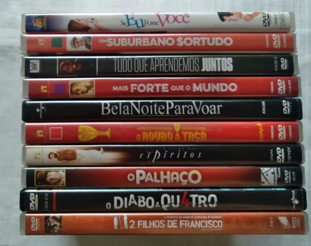 Dvd Lote Filmes Brasileiros - 10 Filmes (originais)