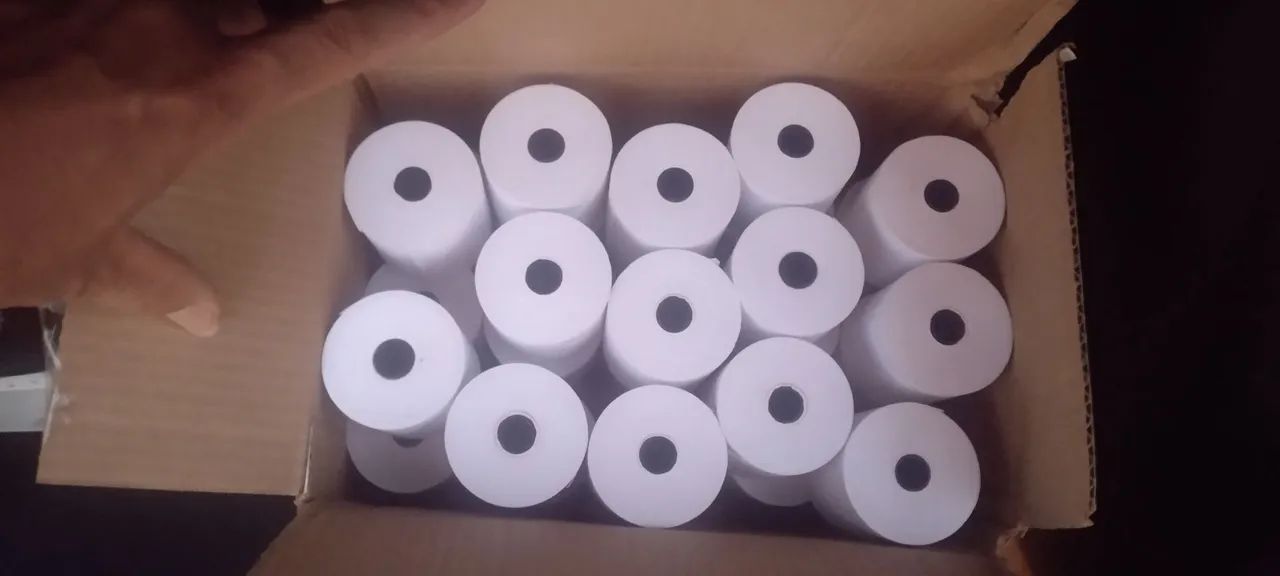 Caixa de  Bobina de Papel para calculadora - 30 unidades