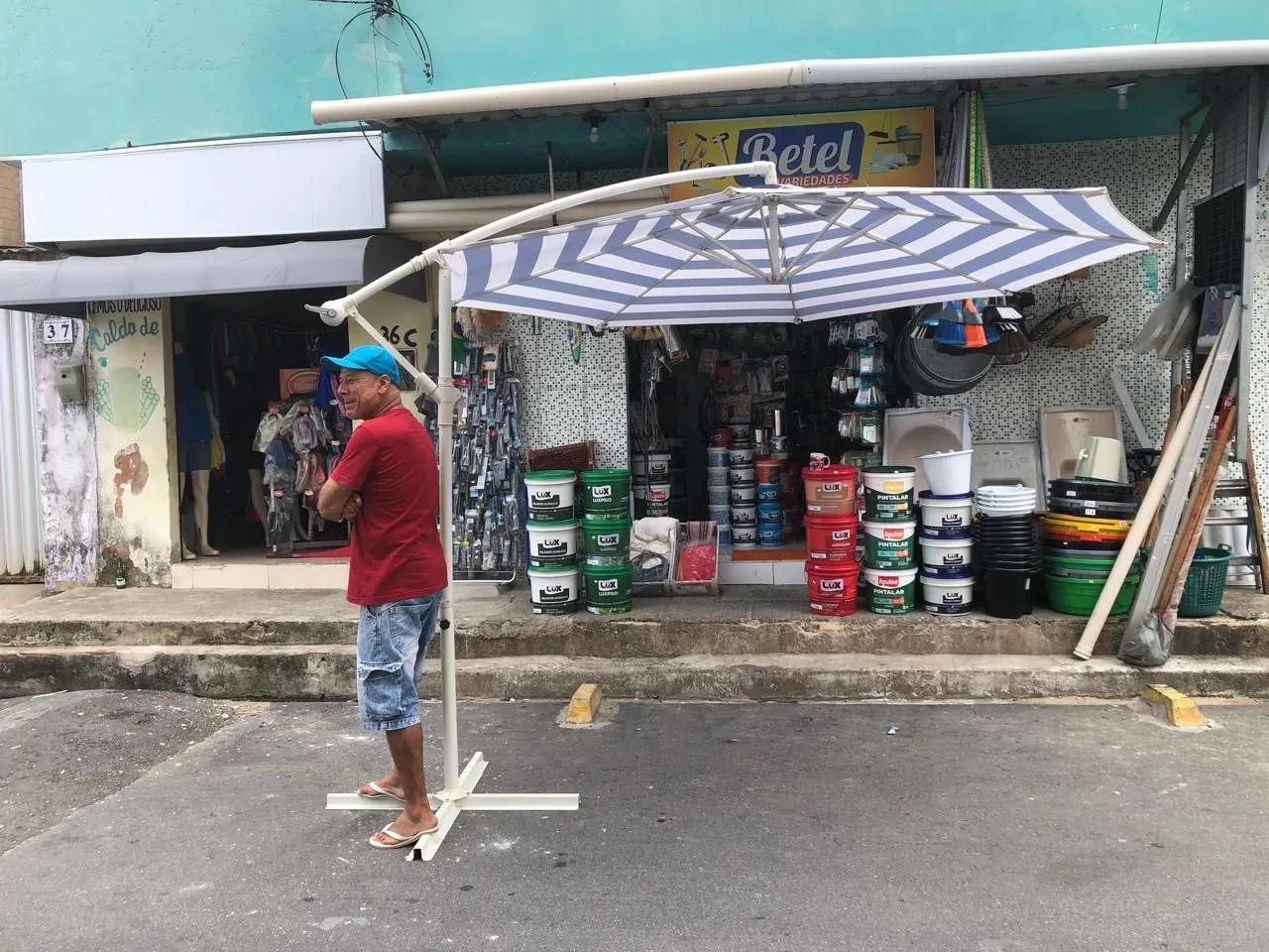 Ombrellone para área externa - Novo - Foto 2