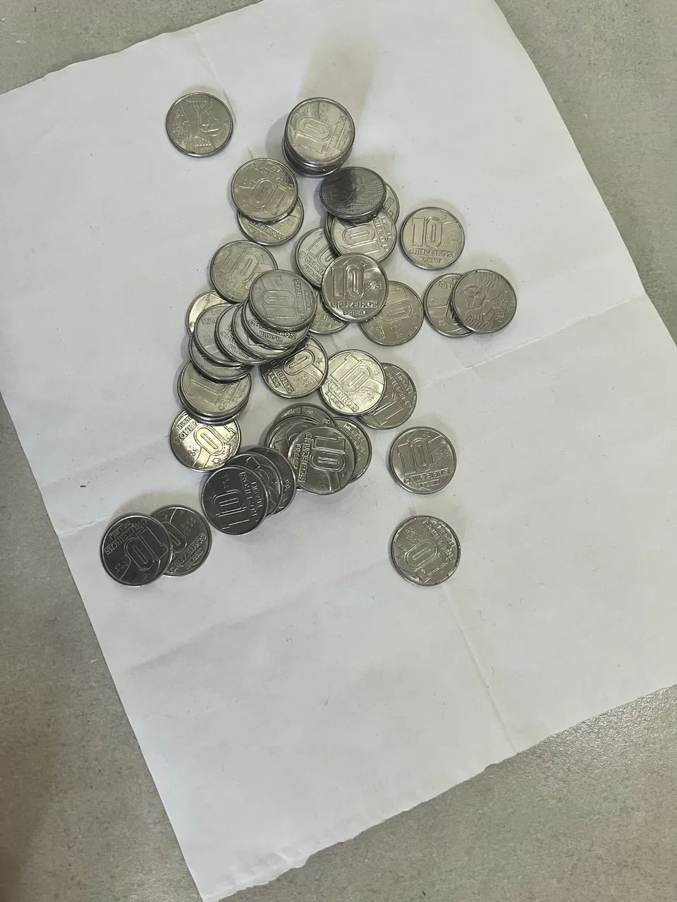 121 moedas de 10 cruzeiros  - Foto 3