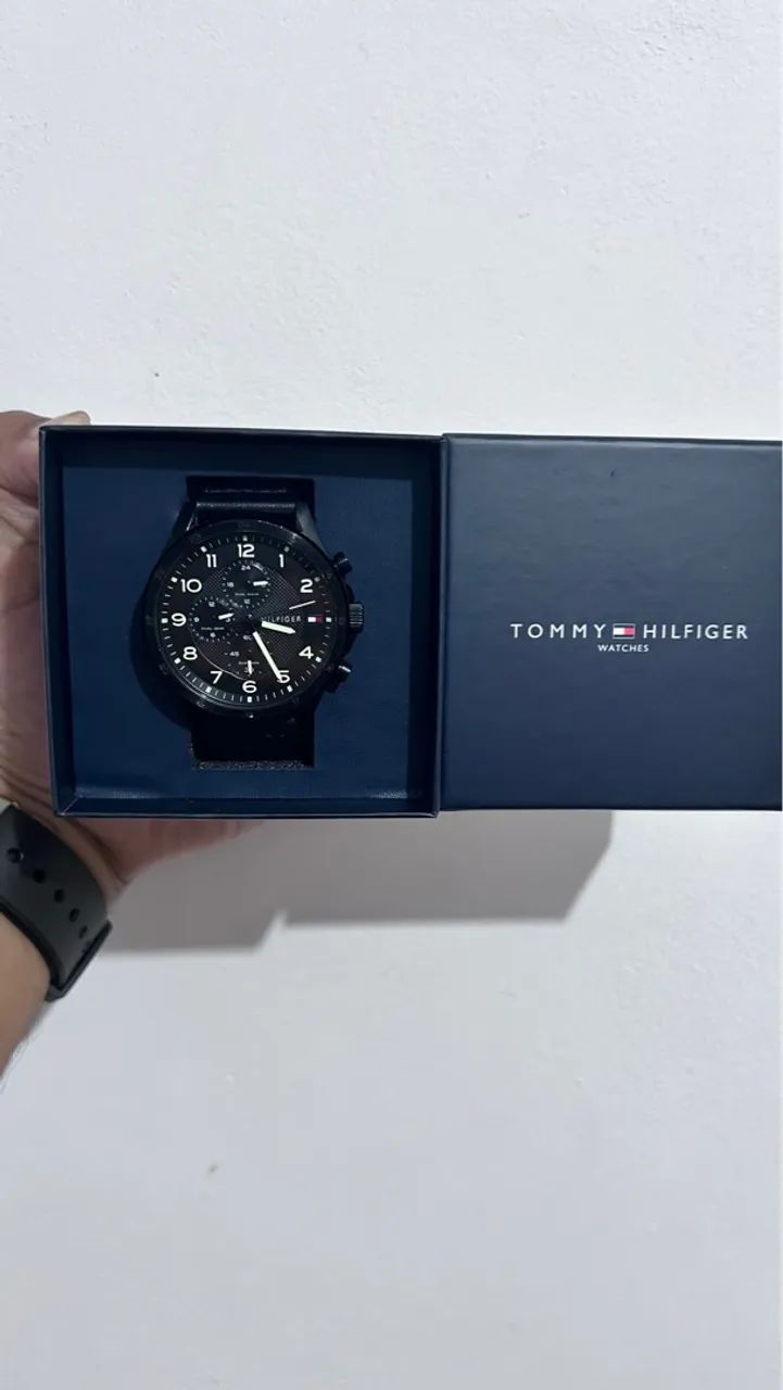 Relógio Tommy Hilfiger Masculino Preto