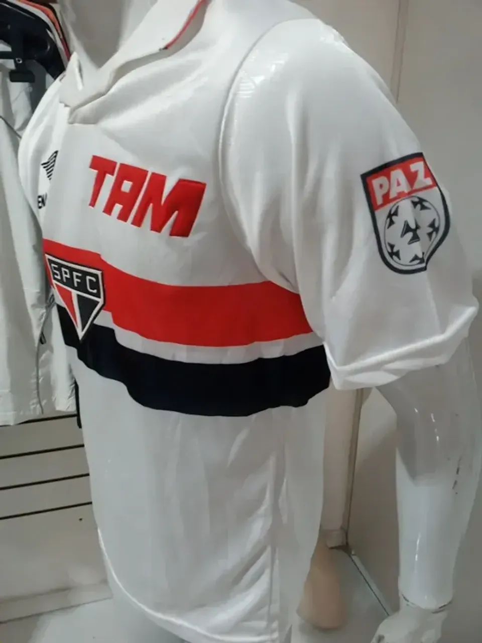 CAMISA SÃO PAULO PENALTY ORIGINAL DA ÉPOCA TAM  - Foto 3
