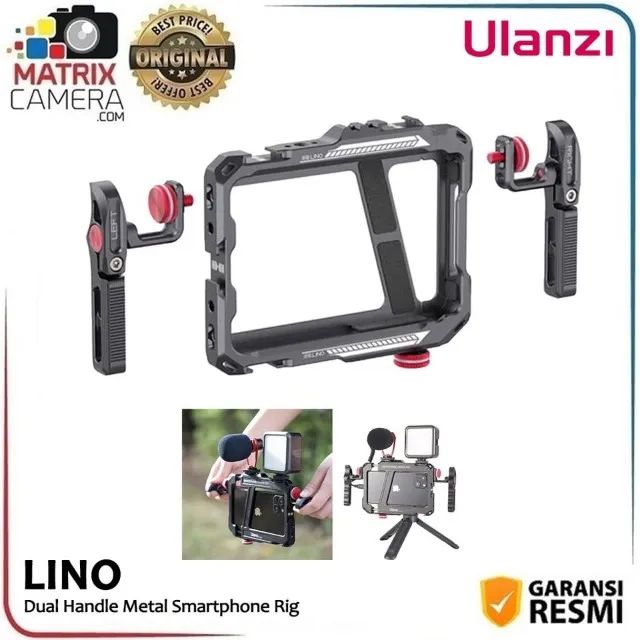 Cage Gaiola Para Smartphone Ulanzi Lino Profissional Rig