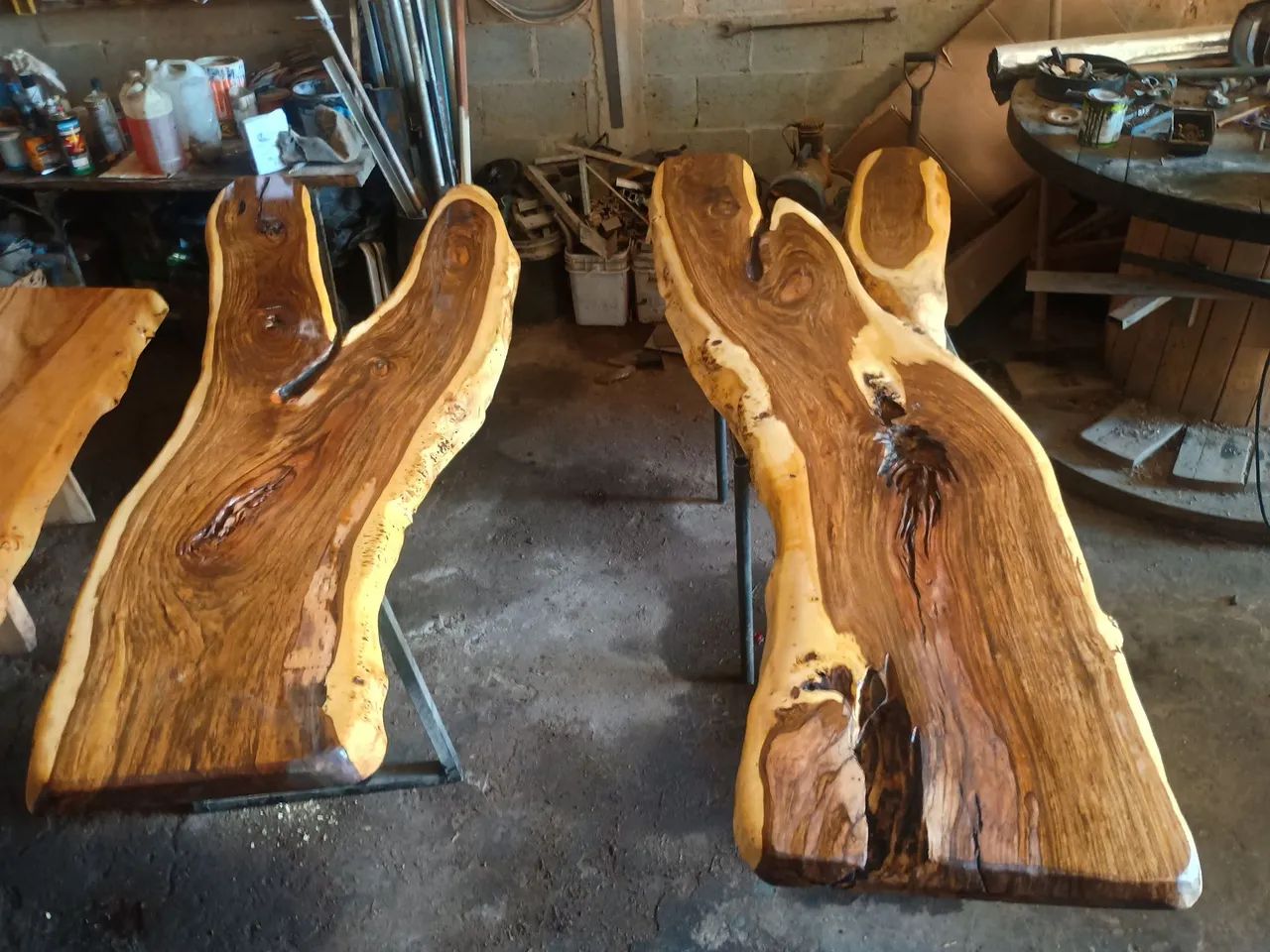 Peças madeira nobre para decoração e projetos rusticos