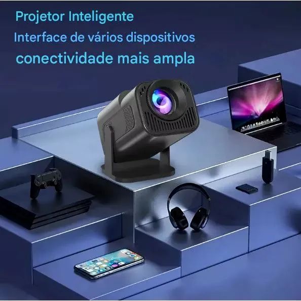 Mini Projetor HY320 com Android  - Foto 2