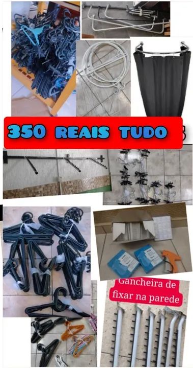 Desapego 350 reais tudo no dinheiro