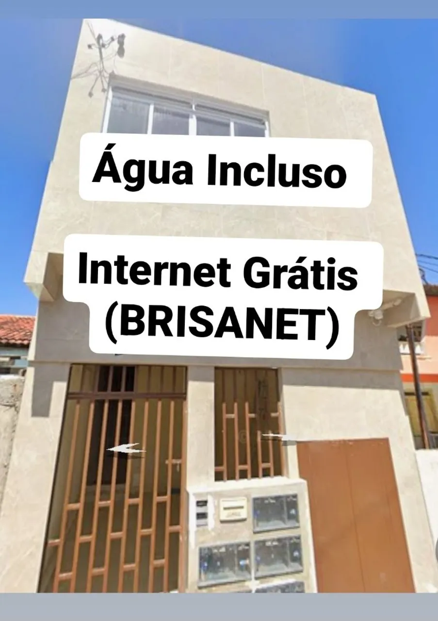 Casa com ÁGUA e INTERNET Incluso na Coroa do Meio