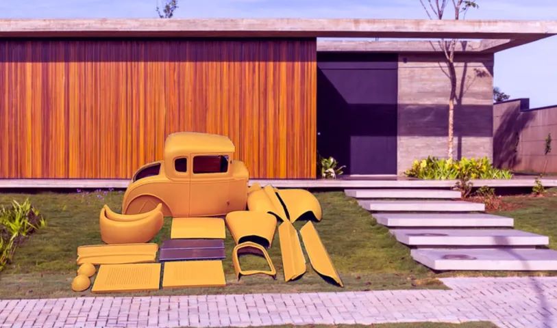 Vendo Kit Fibra muito bem feito, do FORD 1930 COUPE, Excelente para quem quer fazer umproj - Foto 2