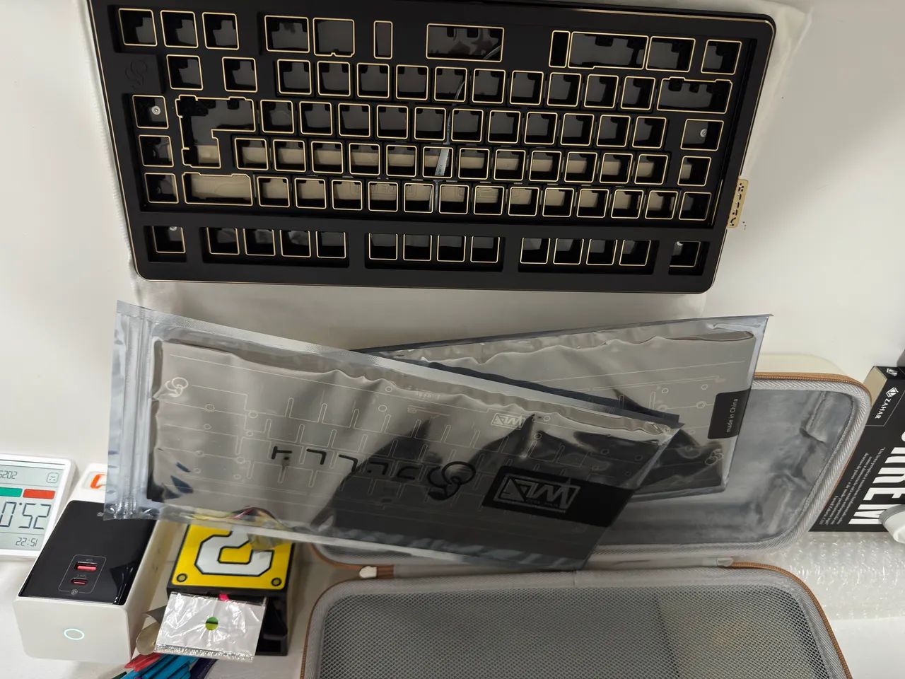 Teclado OWlab Jelly Evolv Preto - Foto 6