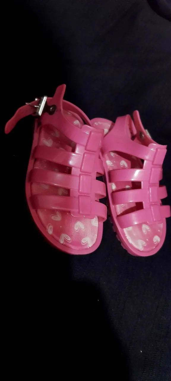 Sandália pimpolho rosa  - Foto 3