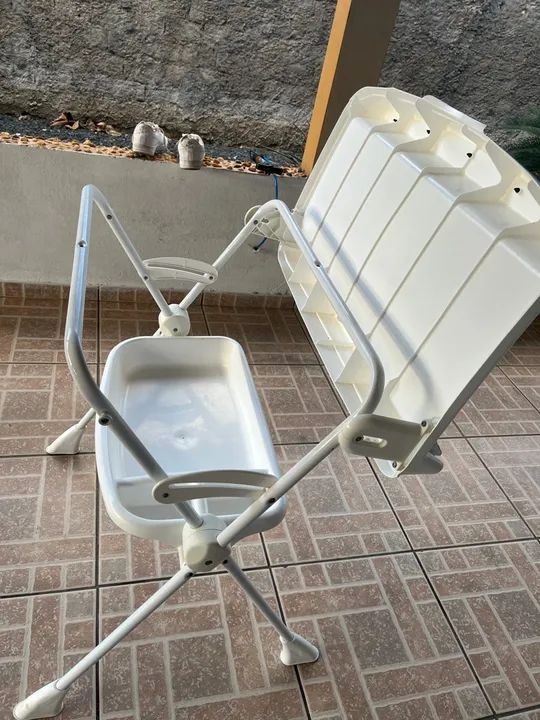 Trocador de bebê Splash com estrutura de metal - Foto 4